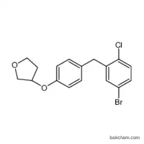 (3S)-3-(4-(5-bromo-2-chlorobenzyl)phenoxy)tetrahydrofuran