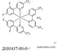 4,4'-Bis(trifluoromethyl)-2,2'-bipyridinebis[3,5-difluoro-2-[5-trifluoromethyl-2-pyridinyl)phenyl] iridium(III) hexafluorophosphate