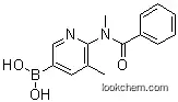 [6-(Benzoylmethylamino)-5-methyl-3-pyridinyl]boronic acid