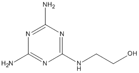 2,4-Diamino-6-(2-hydroxyethylamino)-1,3,5-triazine
