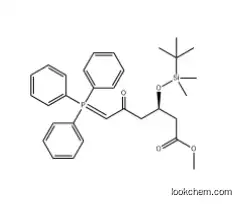Methyl (3R)-3-(tert-butyldimethylsilyloxy)-5-oxo-6-triphenylphosphoranylidenehexanoate