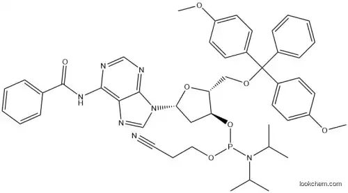 N6-benzoyl-DMT-2'-deoxyadenosine-3'-CEPhosphoramidite(98796-53-3)