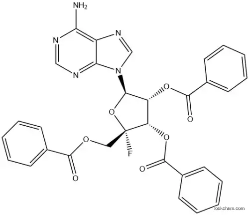 2',3',5'-Tri-O-benzoyl-4'-C-fluoroadenosine