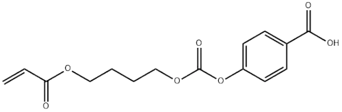 4-({[4-(acryloyloxy)butoxy]carbonyl}oxy)benzoic acid