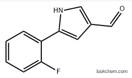 1H-Pyrrole-3-carboxaldehyde, 5-(2-fluorophenyl)-