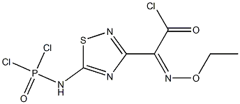 (Z)-5-[(Dichlorophosphinyl)aMino]-alpha-(ethoxyiMino)-1,2,4-thiadiazol-3-acetyl chloride  or  (alphaZ)-5-[(Dichlorophosphinyl)aMino]-alpha-(ethoxyiMino)-1,2,4-thiadiazol-3-acetyl chloride