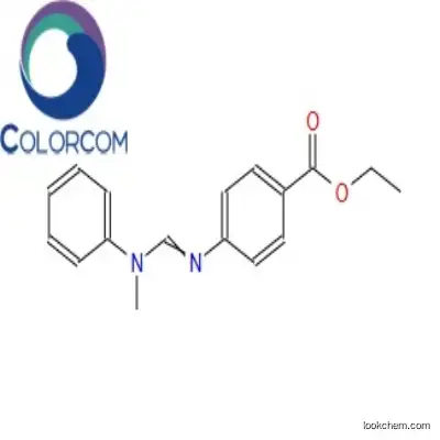 Ethyl 4-[[(methylphenylamino)methylene]amino]benzoate