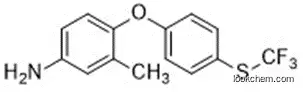 3-methyl-4-[4-[(trifluoromethyl)thio]phenoxy]benzenamine