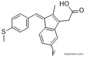 (Z)-5-Fluoro-2-methyl-1-{[4-(methylthio) phenyl]methylene}-1H- indene-3-acetic acid