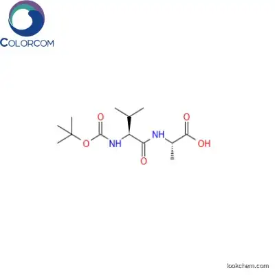 L-Alanine, N-[(1,1-dimethylethoxy)carbonyl]-L-valyl-