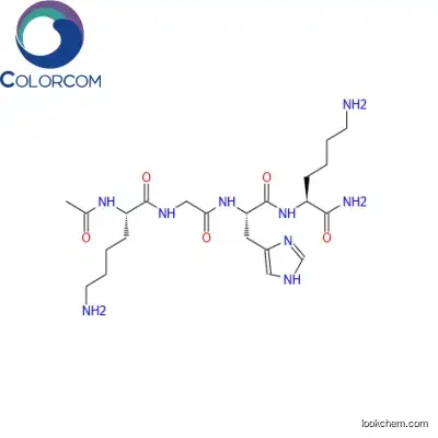 N2-Acetyl-L-lysylglycyl-L-histidyl-L-lysinamide