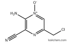 3-AMINO-6-(CHLOROMETHYL)-2-PYRAZINECARBONITRILE 4-OXIDE