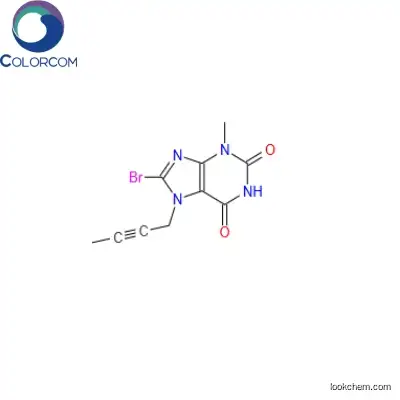 8-broMo-7-(but-2-ynyl)-3-Methyl-3,7-dihydropurine-2,6-dione