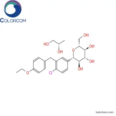 Dapagliflozin ((2S)-1,2-propanediol, hydrate)