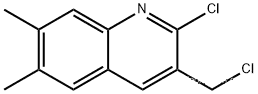 2-CHLORO-3-CHLOROMETHYL-6,7-DIMETHYLQUINOLINE