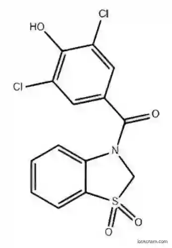 (3,5-dichloro-4-hydroxyphenyl)(1,1-dioxo-1,2-dihydro-3H-1λ<sup>6</sup>-1,3-benzothiazol-3-yl)methanone