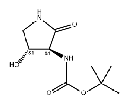 tert-Butyl ((3S,4R)-4-hydroxy-2-oxopyrrolidin-3-yl)carbamate