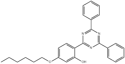 2-(4,6-Diphenyl-1,3,5-triazin-2-yl)-5-[(hexyl)oxy]-phenol
