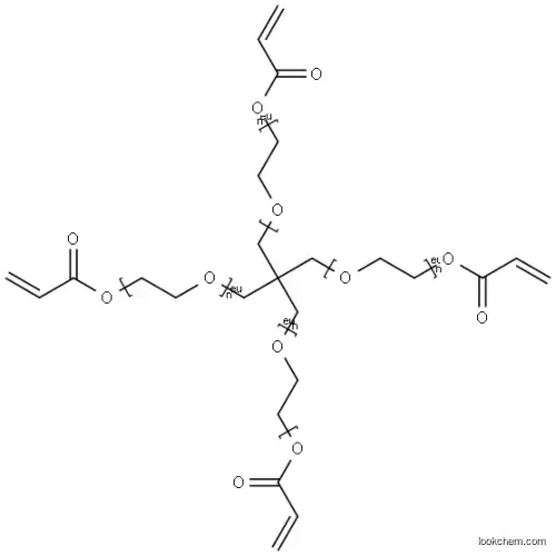 Poly(oxy-1,2-ethanediyl), .alpha.-hydro-.omega.-(1-oxo-2-propenyl)oxy-, ether with 2,2-bis(hydroxymethyl)-1,3-propanediol (4:1)