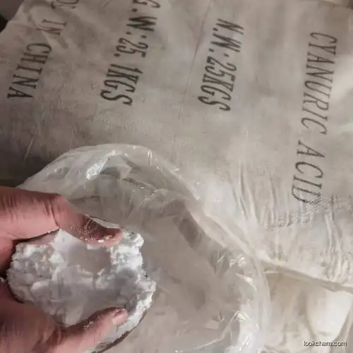 Swimming Pool Treatment Chemical Auxiliary Agent CAS 108-80-5 Bulk Raw Material Cya Cyanuric Acid Powder