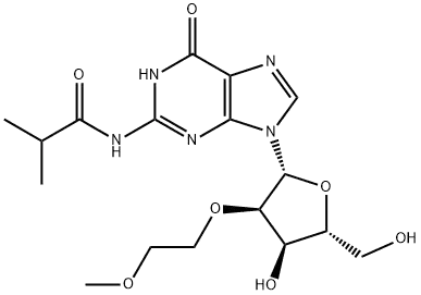Guanosine, 2'-O-(2-methoxyethyl)-N-(2-methyl-1-oxopropyl)-