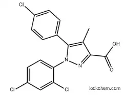 5-(4-Chlorophenyl)-1-(2,4-dichlorophenyl)-4-methylpyrazole-3-carboxylic acid