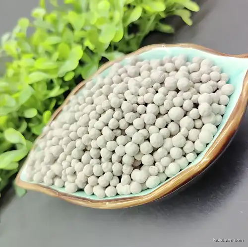 White Zeolite particle