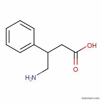 4-Amino-3-phenylbutanoic aci CAS No.: 1078-21-3