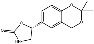 2-Oxazolidinone, 5-(2,2-dimethyl-4H-1,3-benzodioxin-6-yl)-, (5R)-