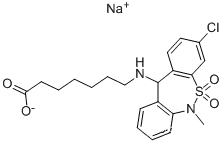 Tianeptine sodium salt