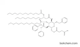 4-(((2R,3S,4R,5R,6R)-6-(Benzyloxy)-3-((diphenoxyphosphoryl)oxy)-4-(tetradecanoyloxy)-5-((S)-3-(tetradecanoyloxy)tetradecanaMido)tetrahydro-2H-pyran-2-yl)Methoxy)-4-oxobutanoic acid