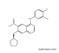 4-QuinazolinaMine, N-(3-chloro-4-fluorophenyl)-6-nitro-7-[[(3S)-tetrahydro-3-furanyl]oxy]-