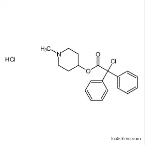 (1-methylpiperidin-4-yl) 2-chloro-2,2-diphenylacetate,hydrochloride