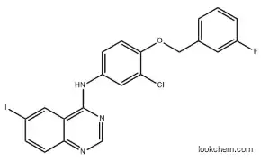 CAS NO.231278-20-9 N-[3-Chloro-4-(3-fluorobenzyloxy)phenyl]-6-iodoquinazolin-4-amine