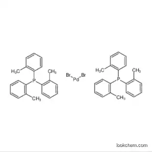 Dibromobis(tri-o-tolylphosphine)palladium(II)