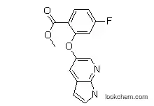 High Quality Methyl 2-(1H-Pyrrolo[2,3-b]pyridin-5-yloxy)-4-Fluorobenzoate