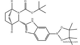 Best Quality 3-{6-[4-(4,4,5,5-Tetramethyl-[1,3,2]Dioxaborolan-2-yl)Phenyl]-1H-Benzoimidazol-2-yl}-2-aza-Bicyclo[2,2,1]Heptane-2-Carboxylic Acid Tert-Butyl Ester