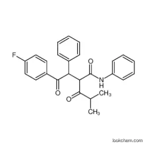 2-(2-(4-Fluorophenyl)-2-oxo-1-phenylethyl)-4-methyl-3-oxo-N-phenylpentanamide