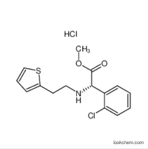 D-(+)-Methyl-alpha-(2-Thienylethamino)(2-Chlorophenyl)acetateHydrochloride