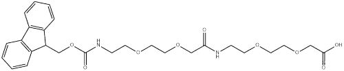 Fmoc-8-amino-3,6-dioxaoctanoyl-8-amino-3,6-dioxaoctanoic acid(560088-89-3)