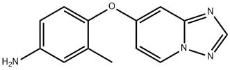 4-([1,2,4]triazolo[1,5-a]pyridin-7-yloxy)-3-methylbenzenamine