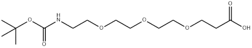 5,8,11-Trioxa-2-azatetradecanedioic acid 1-(1,1-dimethylethyl) ester