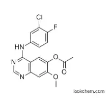 4-(3-Chloro-4-fluorophenylamino)-7-methoxyquinazolin-6-yl acetate hydrochloride