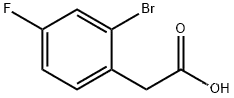 2-Bromo-4-fluorophenylacetic acid