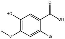 2-bromo-4-mehtoxyl-5-hydroxybenzoic acid