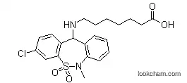 Best Quality 7-[(3-Chloro-6,11-Dihydro-6-Methyldibenzo[c,f][1,2]thiazepin-11-yl)-Aminio]heptanoic Acid S,S-Dioxide with good supplier