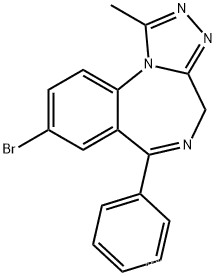 8-Bromo-1-methyl-6-phenyl-4H-[1,2,4]triazolo[4,3-a][1,4]benzodiazepine