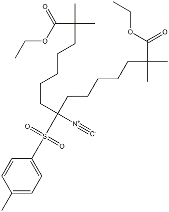 diethyl8-isocyano-2,2,14,14-tetramethyl-8-tosylpentadecanedioate