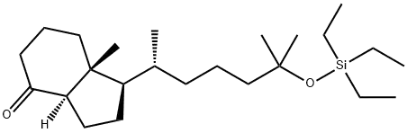 4H-Inden-4-one, 1 -[1,5-dimethyl-5-[(triethylsilyl)oxy]hexyl]octahydro-7a-methyl-, [1R-[1α(R*),3aβ,7aα]]-