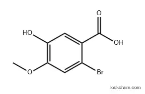 2-bromo-4-mehtoxyl-5-hydroxybenzoic acid